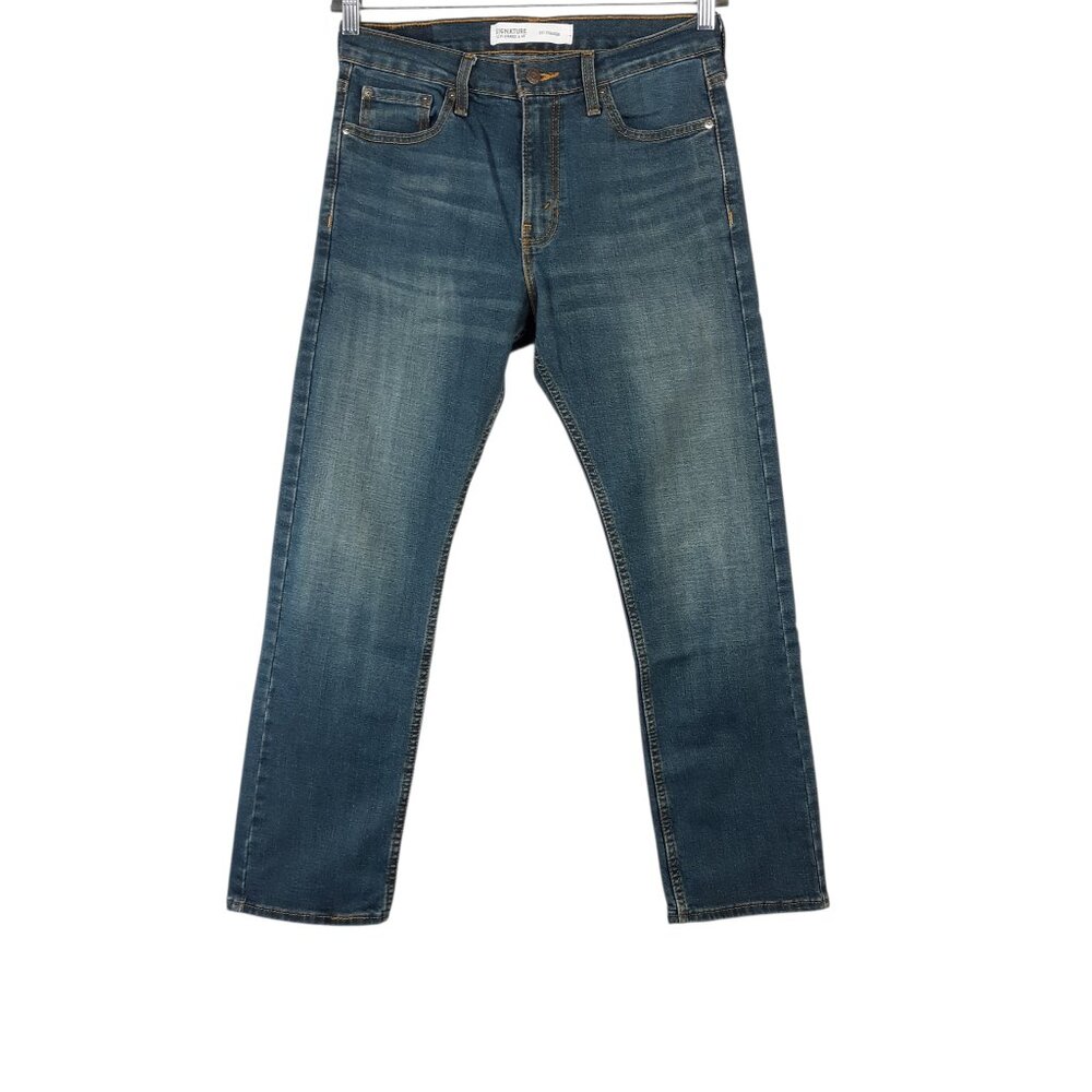Levi Strauss & Co Signature Mens Womens S51 Straight Fit Jeans Denim Sz 30 x 30